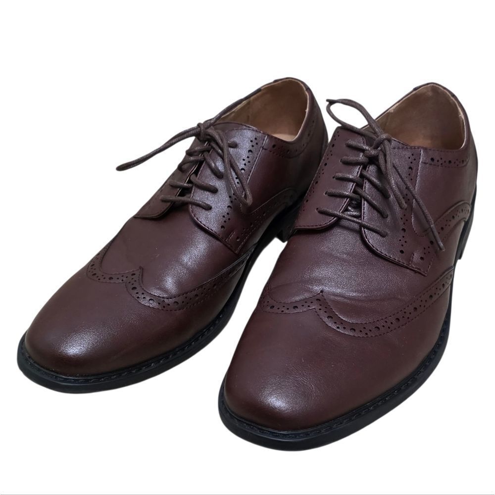 Nautica Men's Brown Lace Up Oxfords